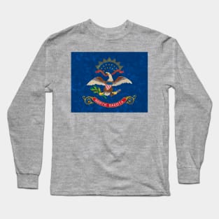 State flag of North Dakota Long Sleeve T-Shirt